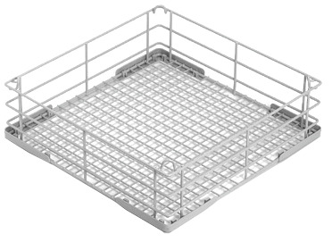 Universalflachkorb 400 x 400 mm für Gläserspüler 90811018